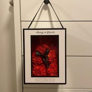 Red rose bear in box